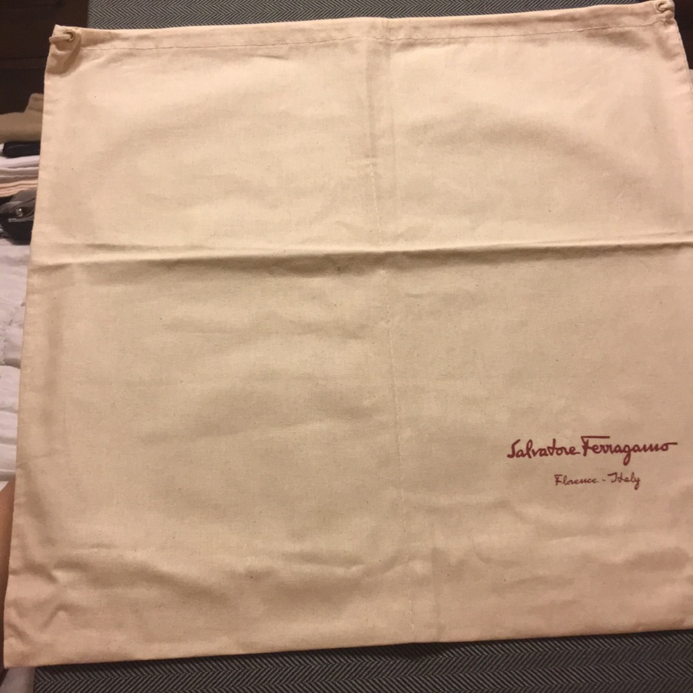 New Large Salvatore Ferragamo Dust Bag